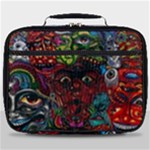 Somewhere Near Oblivion Nightmares Acid Colors Psychedelic Full Print Lunch Bag