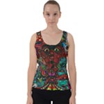Somewhere Near Oblivion Nightmares Acid Colors Psychedelic Velvet Tank Top