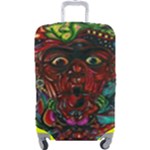 Somewhere Near Oblivion Nightmares Acid Colors Psychedelic Luggage Cover (Large)
