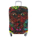 Somewhere Near Oblivion Nightmares Acid Colors Psychedelic Luggage Cover (Medium)