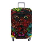 Somewhere Near Oblivion Nightmares Acid Colors Psychedelic Luggage Cover (Small)
