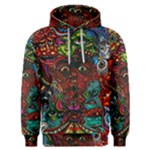 Somewhere Near Oblivion Nightmares Acid Colors Psychedelic Men s Overhead Hoodie