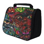 Somewhere Near Oblivion Nightmares Acid Colors Psychedelic Full Print Travel Pouch (Small)