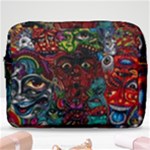 Somewhere Near Oblivion Nightmares Acid Colors Psychedelic Make Up Pouch (Large)