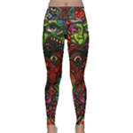 Somewhere Near Oblivion Nightmares Acid Colors Psychedelic Lightweight Velour Classic Yoga Leggings