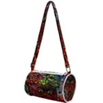 Somewhere Near Oblivion Nightmares Acid Colors Psychedelic Mini Cylinder Bag