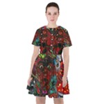 Somewhere Near Oblivion Nightmares Acid Colors Psychedelic Sailor Dress