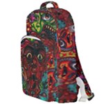 Somewhere Near Oblivion Nightmares Acid Colors Psychedelic Double Compartment Backpack