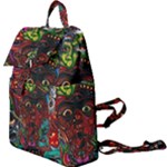 Somewhere Near Oblivion Nightmares Acid Colors Psychedelic Buckle Everyday Backpack