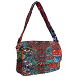 Somewhere Near Oblivion Nightmares Acid Colors Psychedelic Courier Bag
