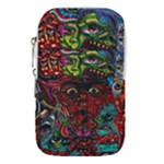 Somewhere Near Oblivion Nightmares Acid Colors Psychedelic Waist Pouch (Small)