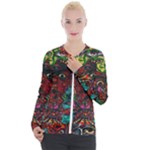 Somewhere Near Oblivion Nightmares Acid Colors Psychedelic Casual Zip Up Jacket