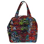 Somewhere Near Oblivion Nightmares Acid Colors Psychedelic Boxy Hand Bag