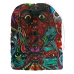 Somewhere Near Oblivion Nightmares Acid Colors Psychedelic Drawstring Pouch (3XL)
