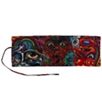 Somewhere Near Oblivion Nightmares Acid Colors Psychedelic Roll Up Canvas Pencil Holder (M)