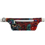 Somewhere Near Oblivion Nightmares Acid Colors Psychedelic Active Waist Bag