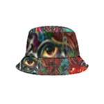 Somewhere Near Oblivion Nightmares Acid Colors Psychedelic Bucket Hat (Kids)