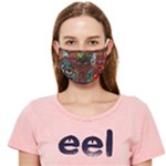 Somewhere Near Oblivion Nightmares Acid Colors Psychedelic Cloth Face Mask (Adult)
