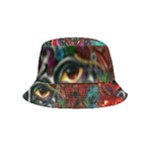 Somewhere Near Oblivion Nightmares Acid Colors Psychedelic Inside Out Bucket Hat (Kids)