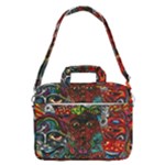 Somewhere Near Oblivion Nightmares Acid Colors Psychedelic MacBook Pro 16  Shoulder Laptop Bag