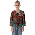Somewhere Near Oblivion Nightmares Acid Colors Psychedelic Kids  Sailor Shirt