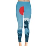 Minimalism Great Wave Off Kanagawa Everyday Leggings 
