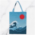 Minimalism Great Wave Off Kanagawa Classic Tote Bag