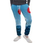 Minimalism Great Wave Off Kanagawa Men s Jogger Sweatpants