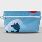 Minimalism Great Wave Off Kanagawa Handbag Organizer