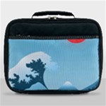 Minimalism Great Wave Off Kanagawa Lunch Bag