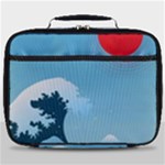 Minimalism Great Wave Off Kanagawa Full Print Lunch Bag