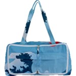 Minimalism Great Wave Off Kanagawa Multi Function Bag