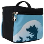 Minimalism Great Wave Off Kanagawa Make Up Travel Bag (Big)