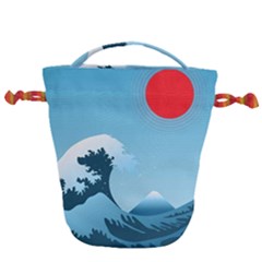 Drawstring Bucket Bag 