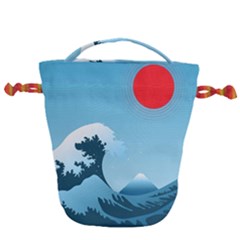 Drawstring Bucket Bag 