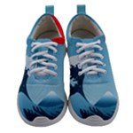 Minimalism Great Wave Off Kanagawa Women Athletic Shoes