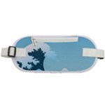 Minimalism Great Wave Off Kanagawa Rounded Waist Pouch