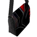 Flap Closure Messenger Bag (S) 