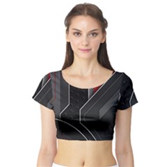 Short Sleeve Crop Top 