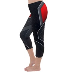 Capri Winter Leggings Back Capri Winter Leggings Back