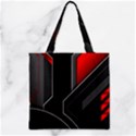 Zipper Grocery Tote Bag 