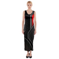 Fitted Maxi Dress 