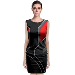 Classic Sleeveless Midi Dress 