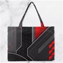 Zipper Medium Tote Bag Front