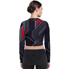 Long Sleeve Zip Up Bomber Jacket 