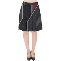 Velvet High Waist Skirt 