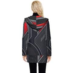 Button Up Hooded Coat  
