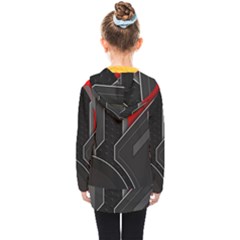 Kids  Double Breasted Button Coat 
