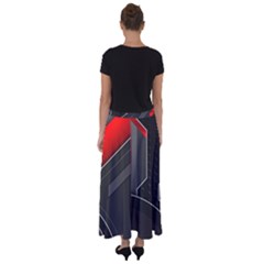 Flared Maxi Skirt 