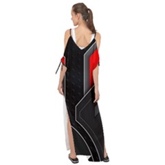 Maxi Chiffon Cover Up Dress 